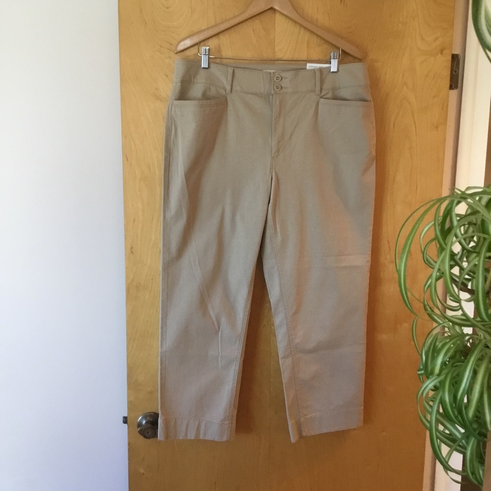 NWT LOFT Cropped pants